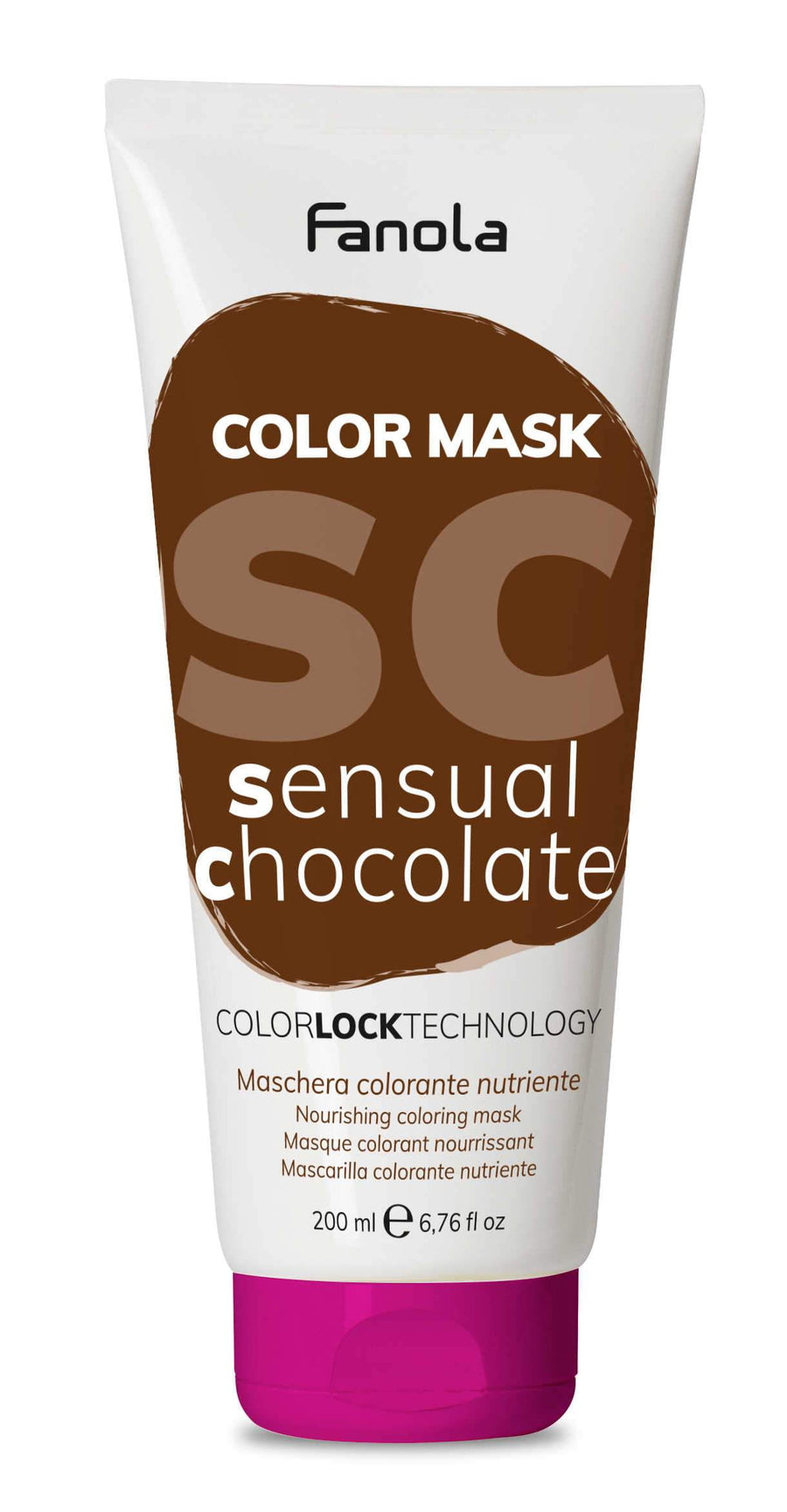 Fanola Color Mask, 200 ml Hair Treatments Fanola Sensual Chocolate
