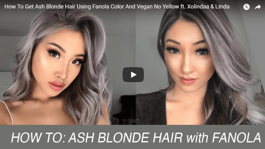 Ash Blonde: Two Different Styles