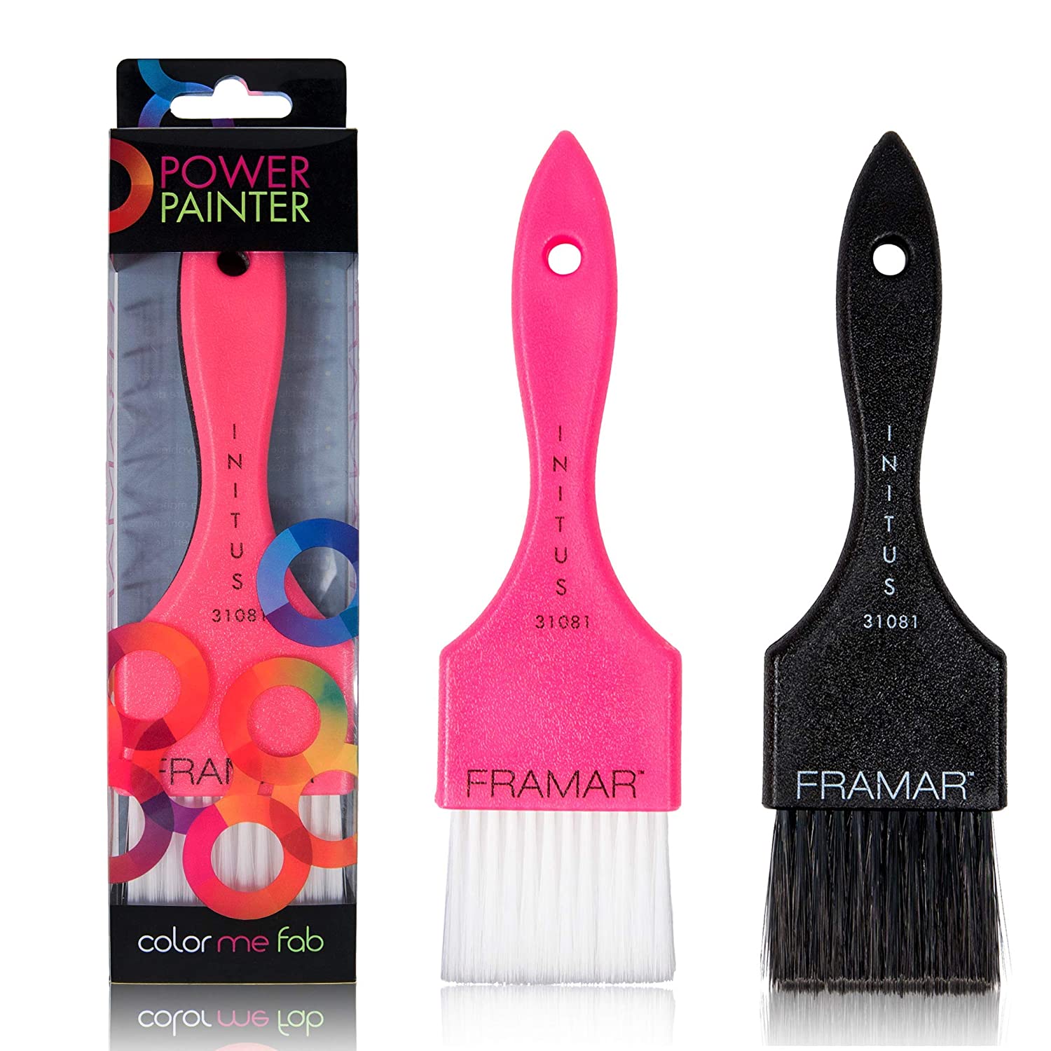 Framar Power Painter Hair Color Brush Hair Dye Brush - 2 Pack