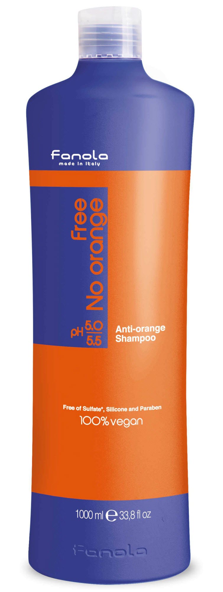 Fanola Free No Orange Vegan Shampoo or Mask