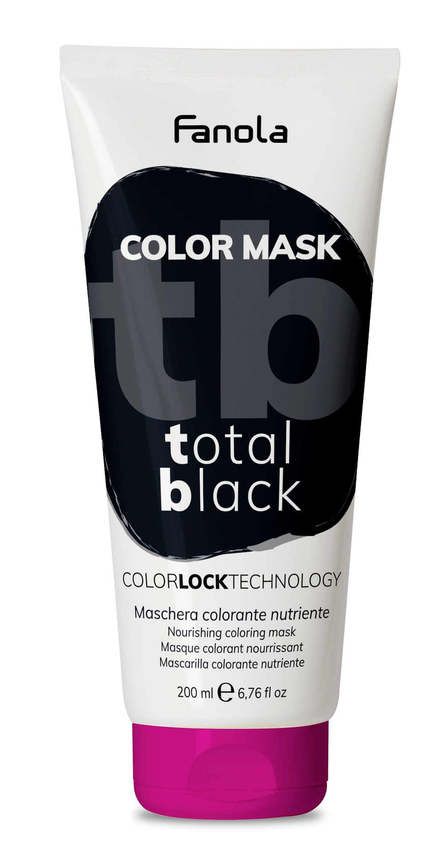 Fanola Color Mask, 200 ml Hair Treatments Fanola Total Black 