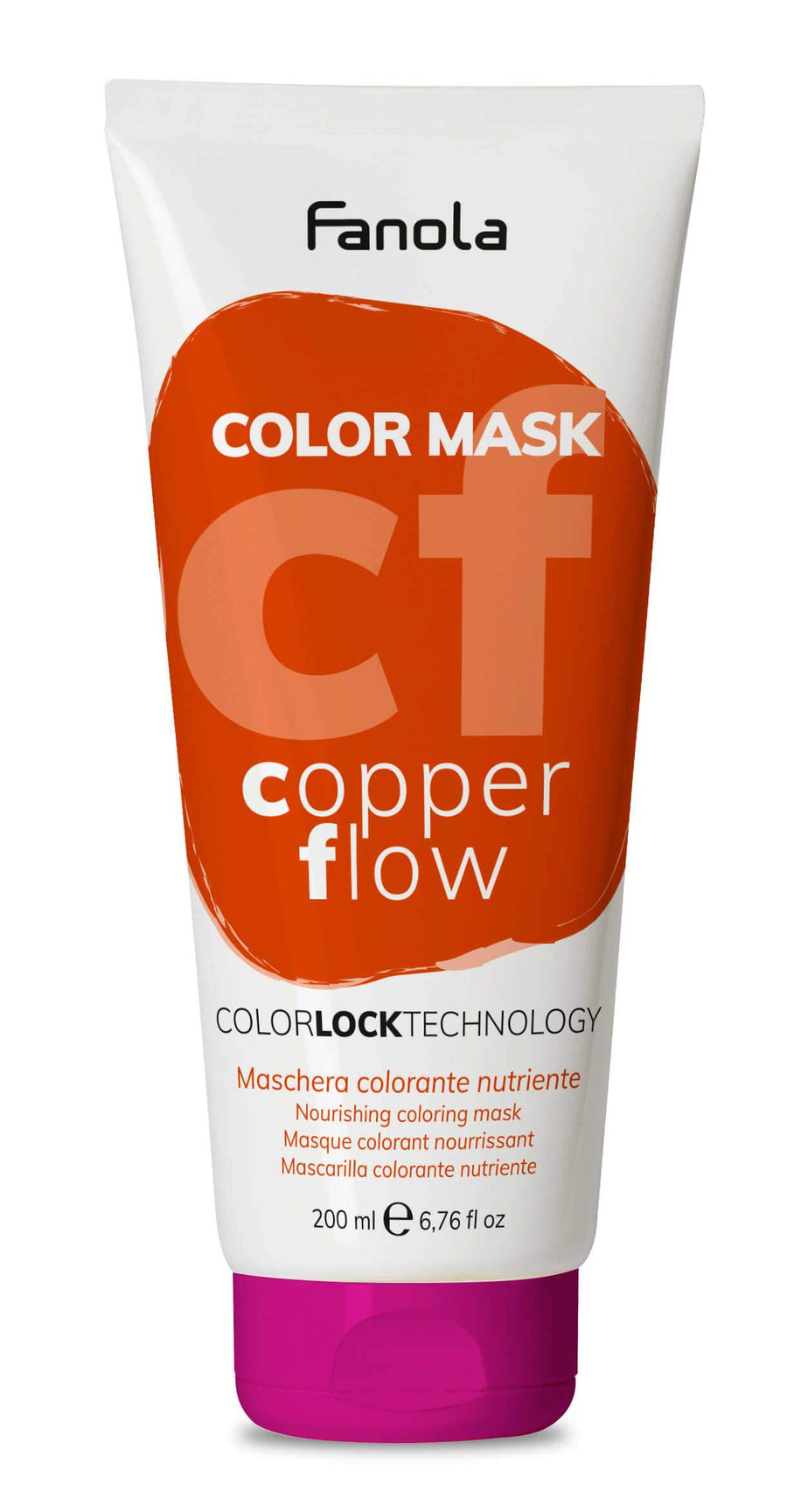 Fanola Color Mask, 200 ml Hair Treatments Fanola Copper Flow 