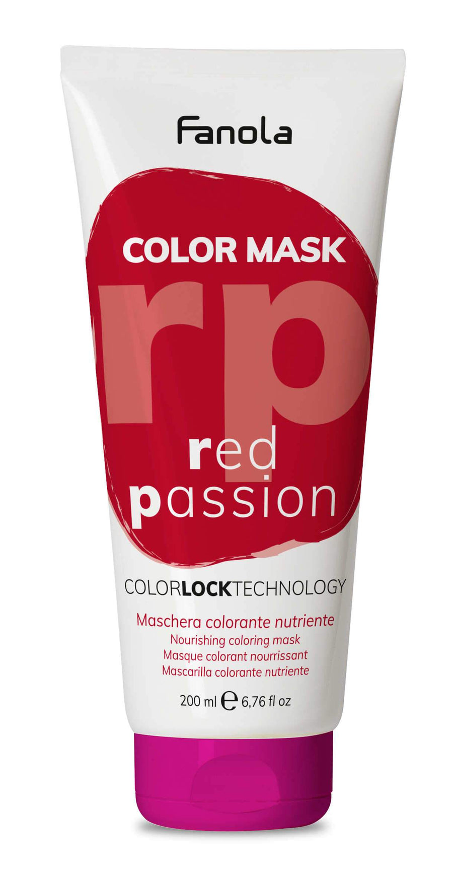 Fanola Color Mask, 200 ml Hair Treatments Fanola Red Passion 