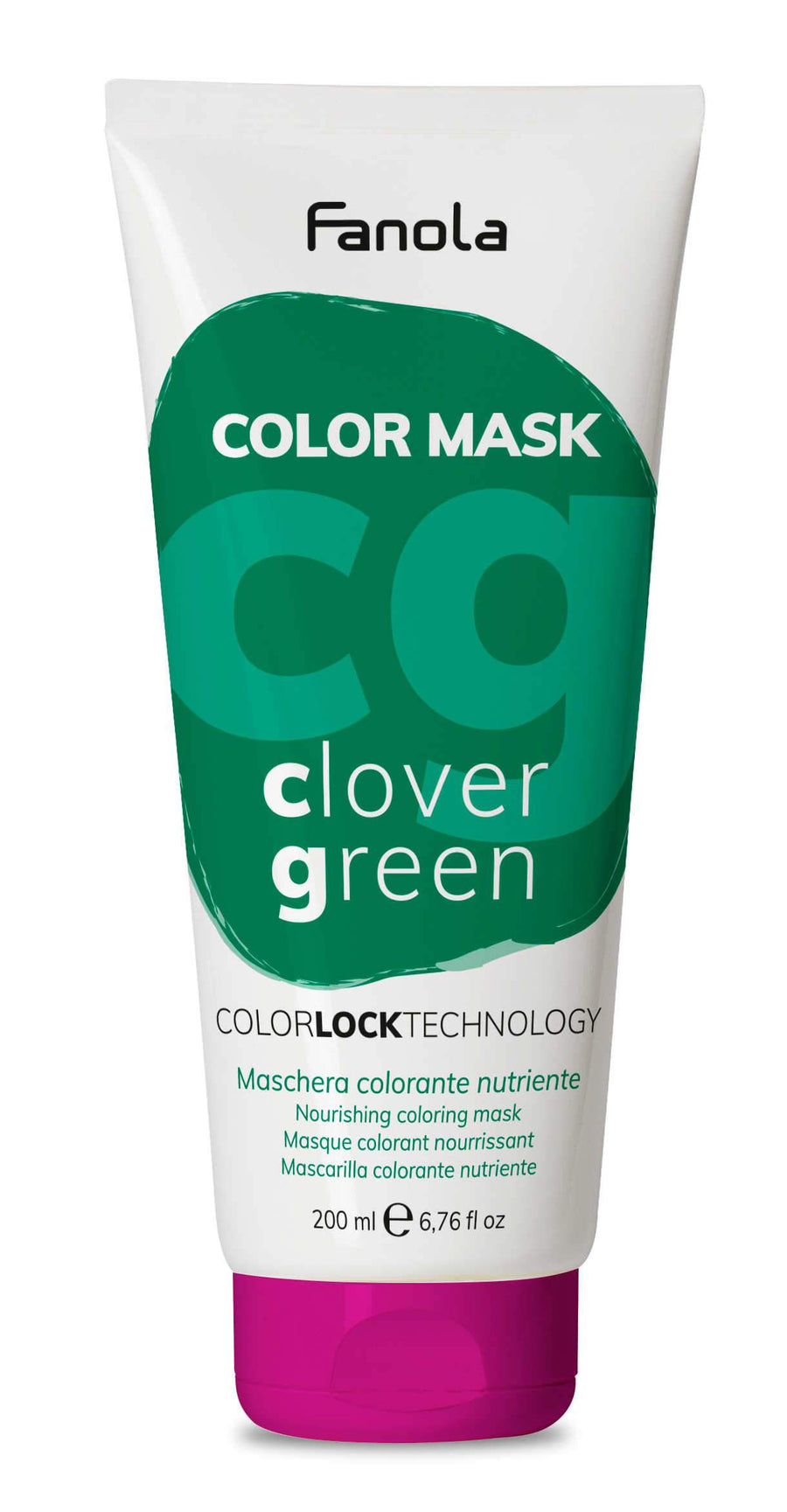 Fanola Color Mask, 200 ml Hair Treatments Fanola Clover Green 