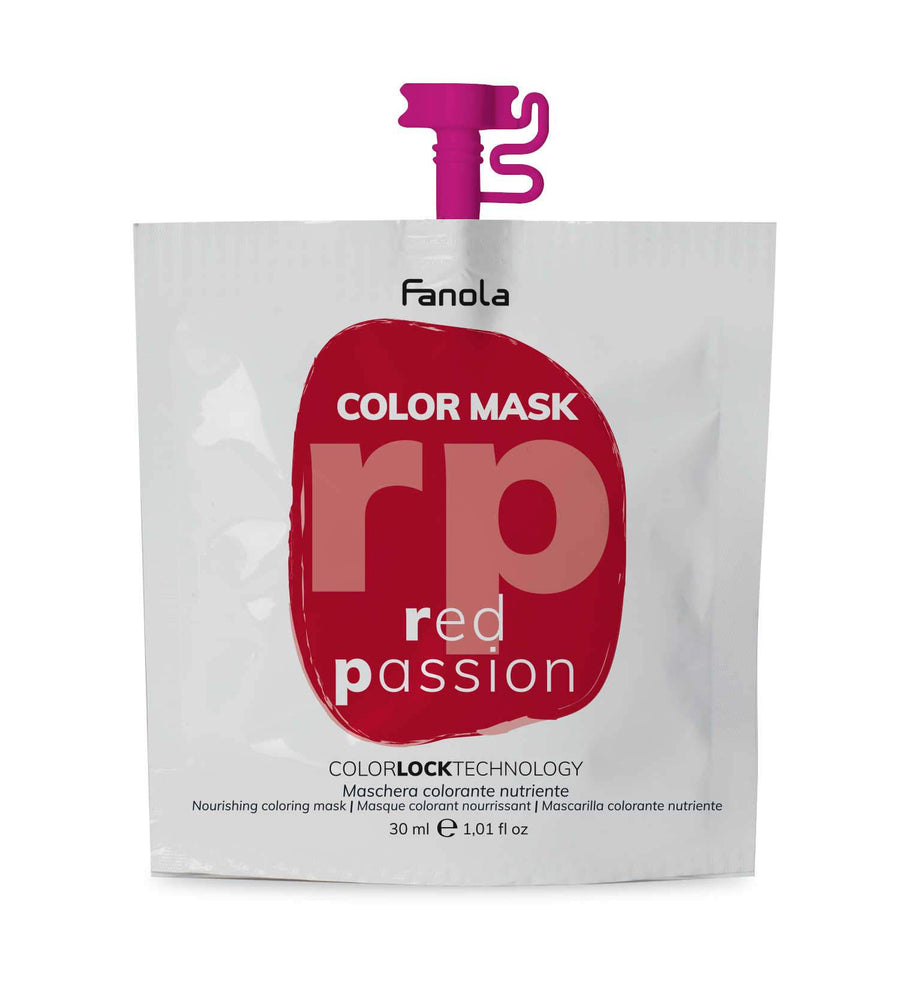 Fanola Color Mask, 30 ml Hair Treatments Fanola Red Passion 
