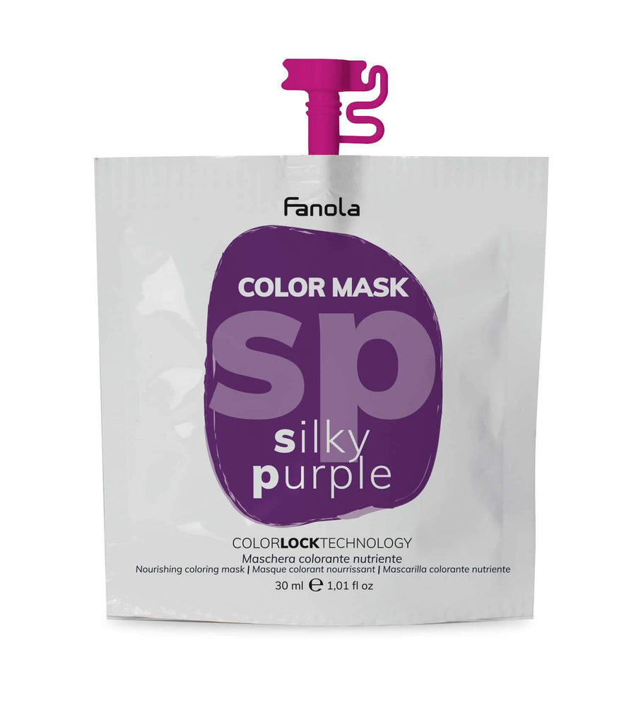 Fanola Color Mask, 30 ml Hair Treatments Fanola Silky Purple 