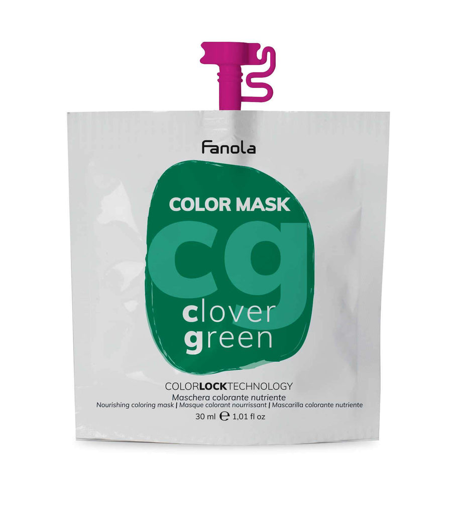 Fanola Color Mask, 30 ml Hair Treatments Fanola Clover Green 