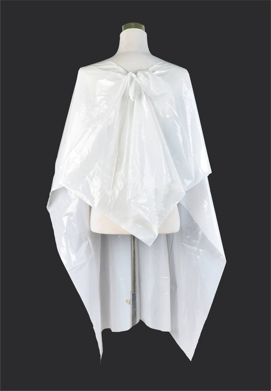 Icarus Clear Disposable Cape, 100 Pack Salon Apparel Icarus 