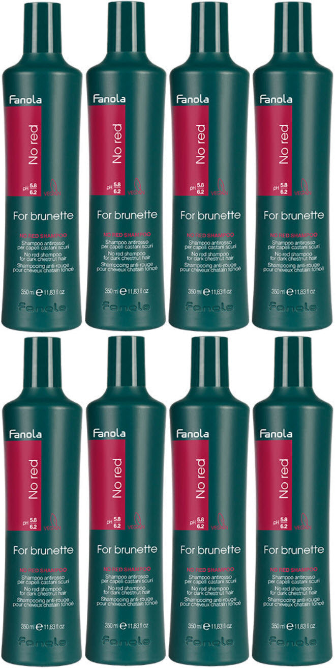 Fanola Toning Shampoo Bulk Sets, Up to 60% Off! Fanola No Red 350 ml, 8 Pack 