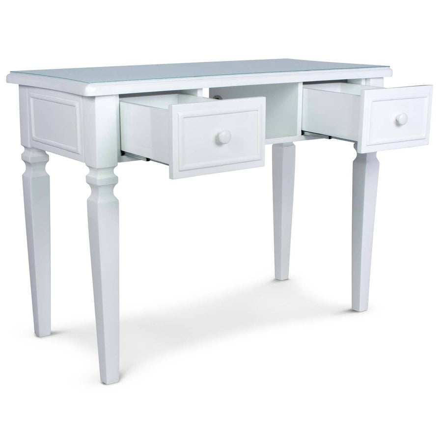 Icarus "Yao" Manicure Table With Glass Top Manicure Tables Icarus 