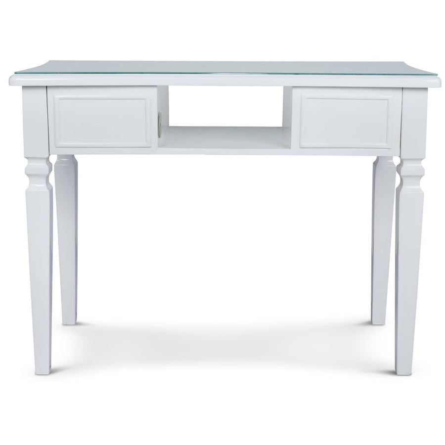 Icarus "Yao" Manicure Table With Glass Top Manicure Tables Icarus 