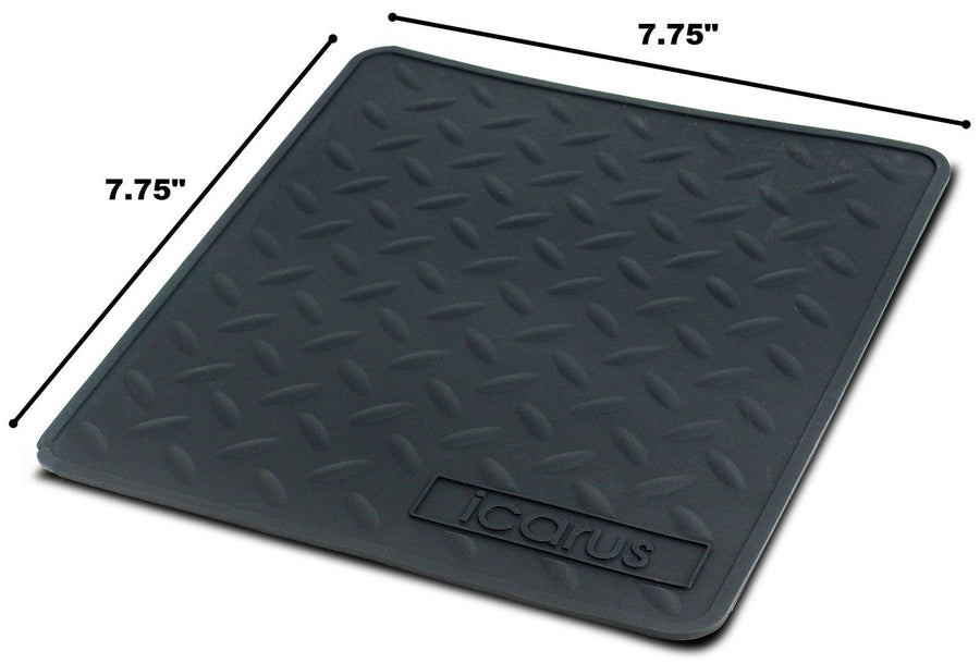 Icarus Silicone Heat Resistant Proof Tray Mat 7.75 x 7.75 – Salon Guys