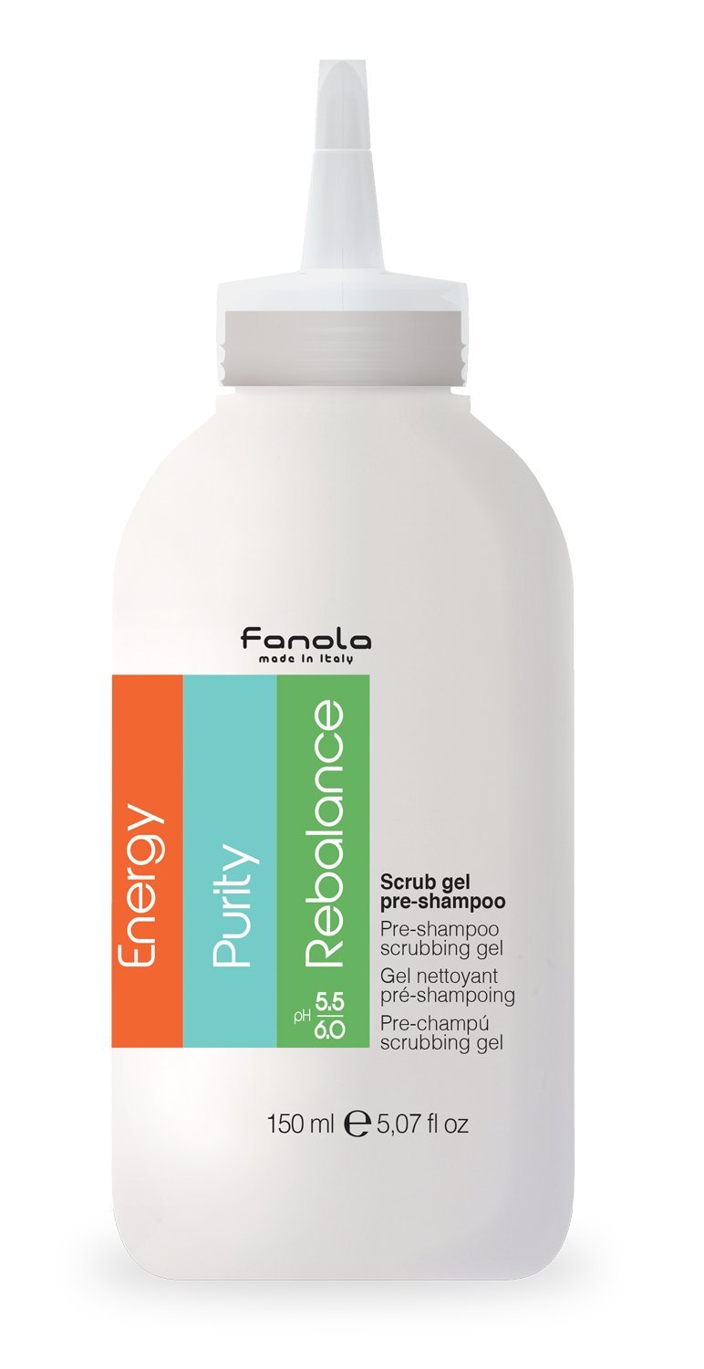 Fanola Scrub Gel Pre-Shampoo, 150 ml Hair Shampoos Fanola 150 ml 