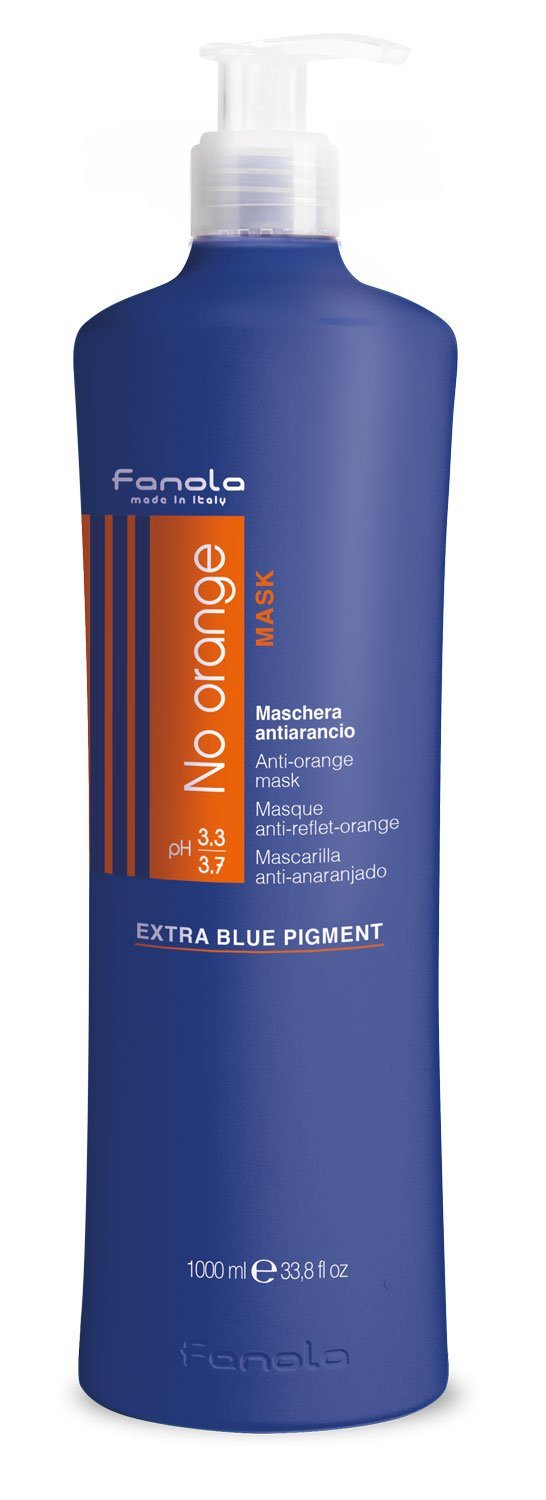 Fanola No Orange Shampoo or Mask Hair Shampoos Fanola Mask, 1000 ml 